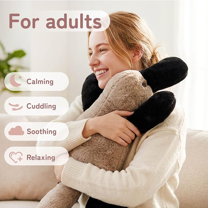 Niuniu Daddy 20" 3.3 lb Weighted Platypus Stuffed Animal for Adults Kids, Giant Large Soft Body Pillow Plush Toy for Sleeping Huggable, Gift for Everyday Comfort