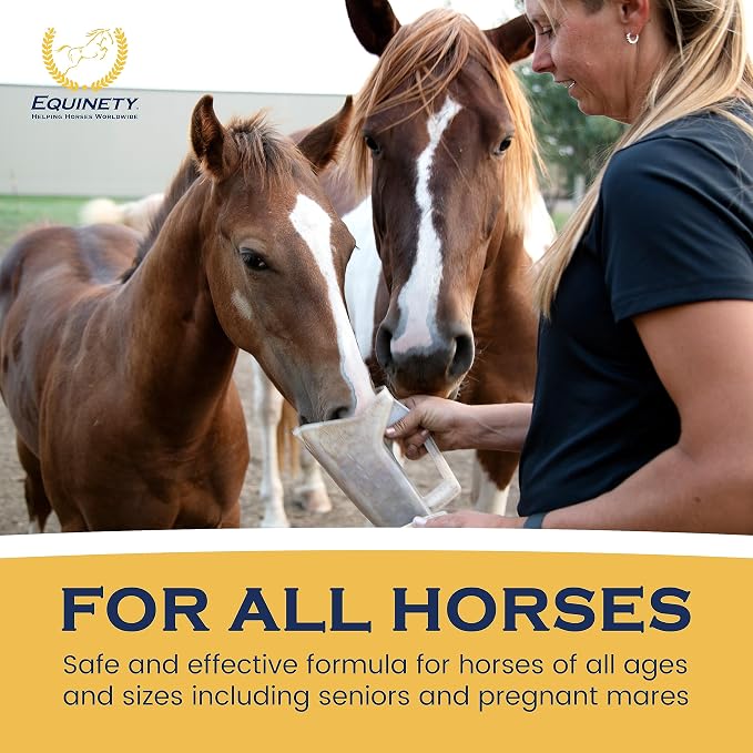100-Day Supply Horse XL Supplement – Amino Acids for Cellular Repair, Coat Defense, Weight Gain, Joint & Hoof Support – No Soy/Sugar – Equine Supplements for Muscle, Immune Support & Overall Health