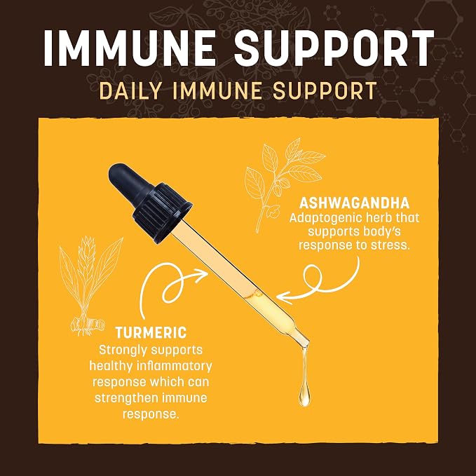 Earth Animal Apothecary Liquid Supplement - Immune Support Herbal Remedies for Dogs & Cats - 2 fl oz