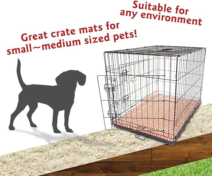 30" Towers Orange Crate Dog Bed Mat By Majestic Pet Products