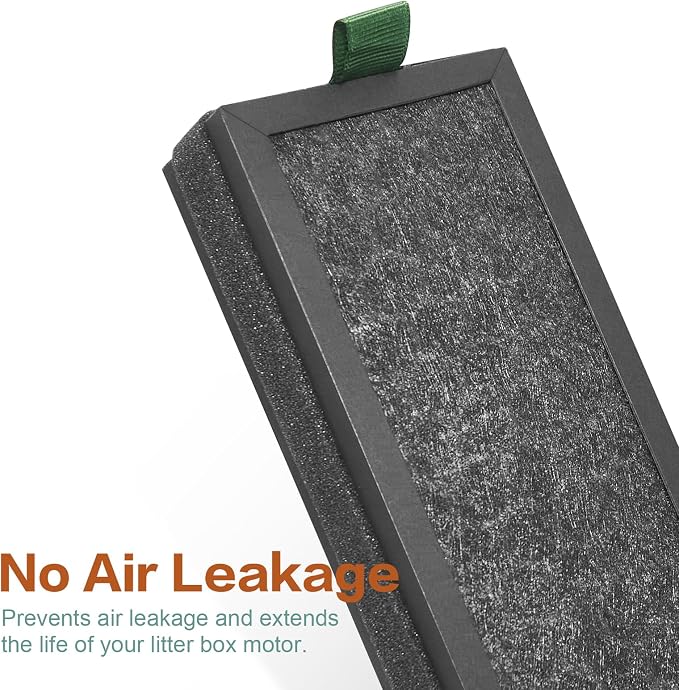 1 Pack Replacement Activated Carbon Filter Compatible with PETLIBRO Luma Automatic Self Cleaning Litter Box