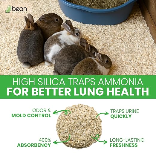 Hemp Animal Bedding 10 Lbs = 51 Liters of Natural Ground Hurds - Super Absorbent- DUST Free- for Your Horse, Chicken, Rabbit, Reptile, Hamster, Cage Coop or CAT Litter - USA Grown - Carbon Negative