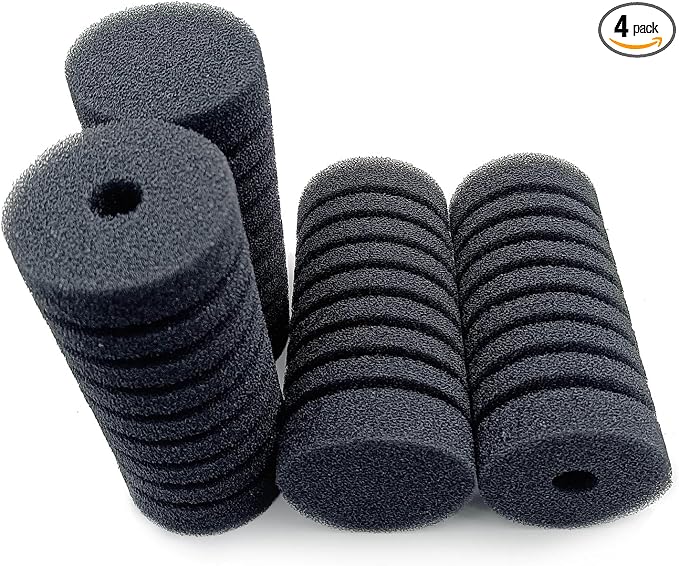 Aquarium Sponge Filter Replacement Sponges (4-Pack) for 229C (20-55 Gallon)