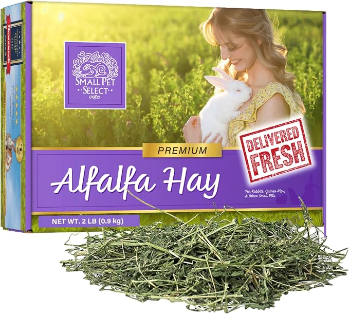 Small Pet Select Alfalfa Hay Pet Food, 2 lb.