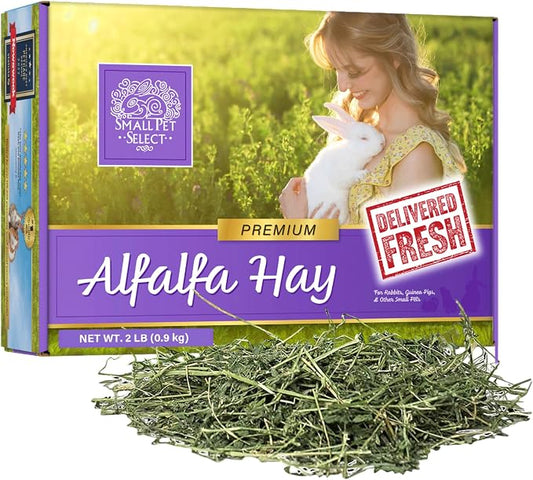 Small Pet Select Alfalfa Hay Pet Food, 2 lb.