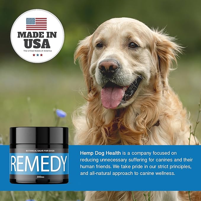 Remedy - Dog Balm with Hemp Oil - Lumps, Bumps, Warts, & Skin Tags - Natural Skin Growth Support Salve