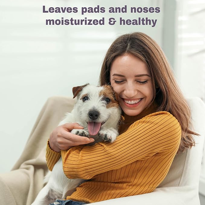 Mighty Mutt Waterless Dog Paw Cleaner + Organic Dog Paw Balm | No Rinse Foaming Cleaser with Brush | Fragrance Free | Moisturize & Sooth Dog Paw Pad