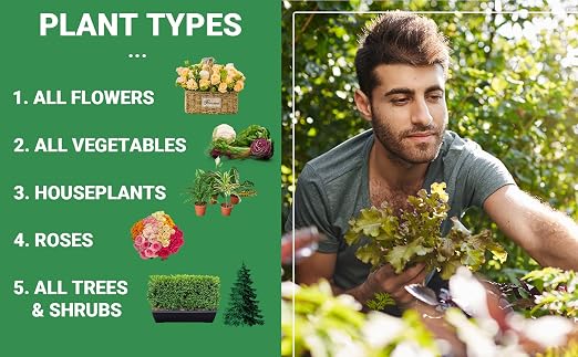 Gardenwise 6-6-6 All-Purpose Professional Plant Food Fertilizer; Ideal for Winter Care & Spring Feeding, Perfect Balanced NPK for Indoor and Outdoor Plants (20 QUARTS)