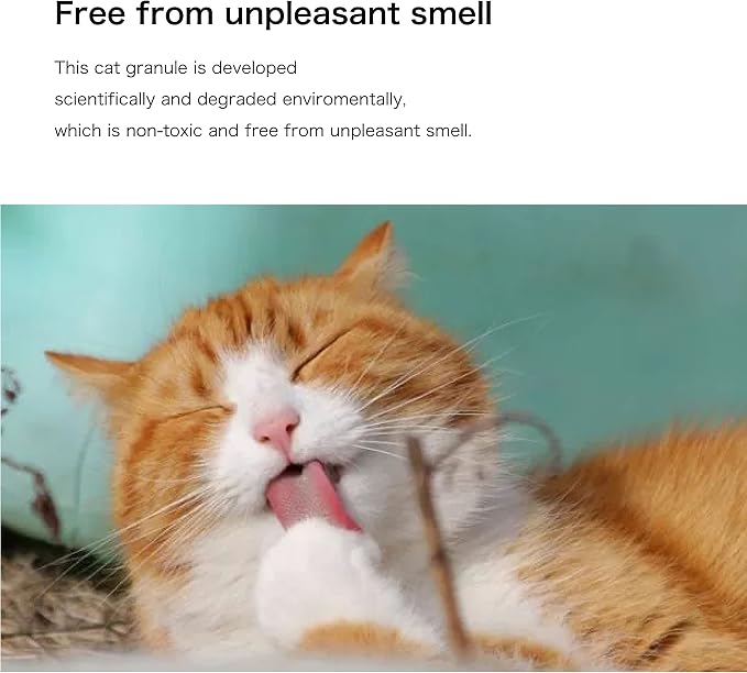 7.2pounds Washable granules can be Used Instead of Cat Genie