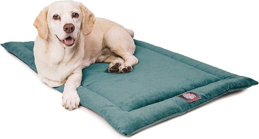 Majestic Pet 720570929944 Villa Crate Dog Bed Mat, Azure Blue, 48"