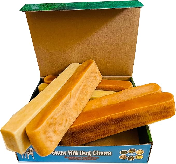 Snow Hill Himalayan Yak Cheese Dog Chews XXL 3 lbs Long Lasting, Gluten GMO Free Protein-Rich Fresh Yaky Golden Cheese Treats of Himalayas, Nepal