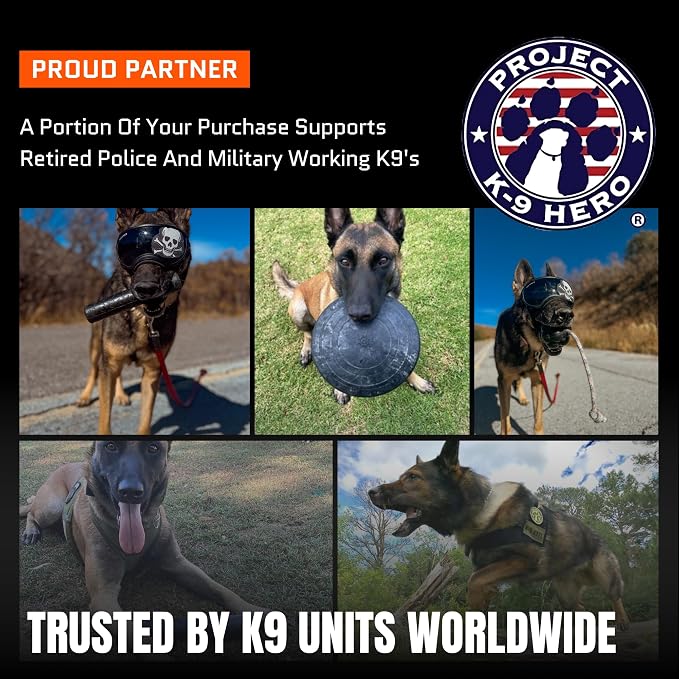 Monster K9 Indestructible Stick Dog Toy - Lifetime Replacement - Durable for Aggressive Chewers - Safe Non-Toxic Natural Rubber - Chew, Tug & Fetch - Tough, Heavy Duty - USA Made - Solid-Core, 9" x 2"
