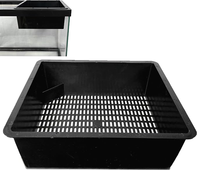 Aquarium Media Basket for 12" Wide Tank 20/29/30/55gal DIY Filter pad Sump Wet Dry Trickle Filter