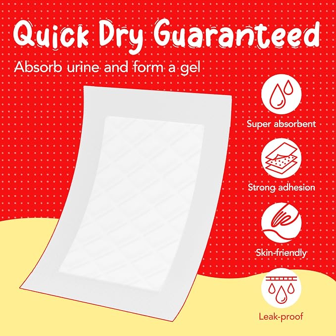 Disposable Dog Diaper Liners Booster Pads for Male & Female Dogs - 100ct | Diaper Inserts fit Most Washable Dog Wraps and Belly Bands,Regular