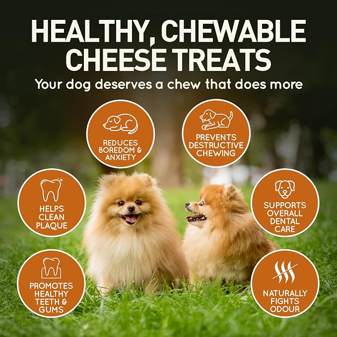 Wildfang® Yak Chews, Medium for Dogs 33-55 lbs – Dog Dental Chew Stick, Hardness Like Himalayan Yak Cheese, Churpi-Style Cheese Sticks, Dog Treats & Puppy Training Treats, Approx 3 oz, Pack of 1