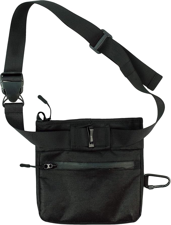 iEnergy™ ELI Belt Pouch: Ideal Dog Training Accessory, Hands-Free Dog Walking Belt with Treat Pouch, Magnetic Closure, Waist Pack for Dog & Horse Owners - Perfect Dog Hiking Gear (Green)