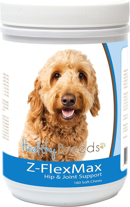 Healthy Breeds Goldendoodle Z-Flex Max Dog Hip and Joint Support 180 Count