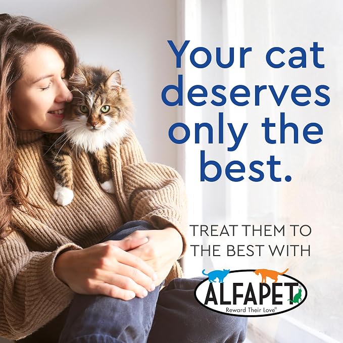 Cat Litter Box Sifting Liners Alfapet - Extra Giant 60 Count - Tear-Resistant Cat Litter Bags - Waterproof Kitty Litter Liners - Fits Almost All Litterbox Pan Sizes, 40" x 38", 30 lb Capacity