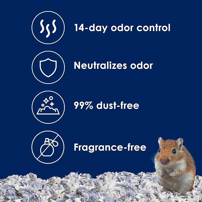 Kaytee Clean & Cozy Extreme Odor Control Bedding, Made for Small Animals, 65 Liters