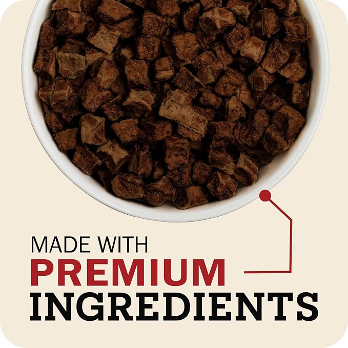 Redbarn Powerfood Air Dried Dog Food Small Breed Recipe 2 lbs - 91% Chicken & Chicken Organs with Blueberries Prebiotics Postbiotics Grain Free Wholesome Pet Food Made in USA