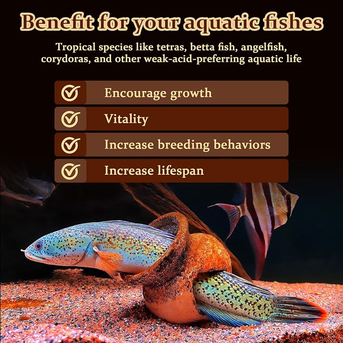 hygger Blackwater Aquarium Conditioner with Natural Olive Leaf Extract, Humic & Tannins, Regulate pH Value Soften Water Create Tropical Biotope Black Water Environment for Freshwater Aquarium (1000ML)