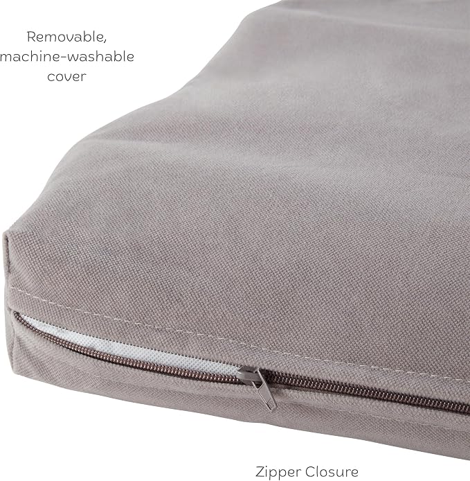 Happy Hounds Cooper Deluxe Reversible Crate Pad - Large - Gray