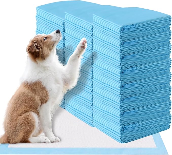 Large Pee Pads for Dogs, 5-Layer Leak-Proof Puppy Pads Multi-Sized Pet Training Pads for Dogs and Cats, Disposable Strong Absorption Pads for Doggie Kittens Rabbits