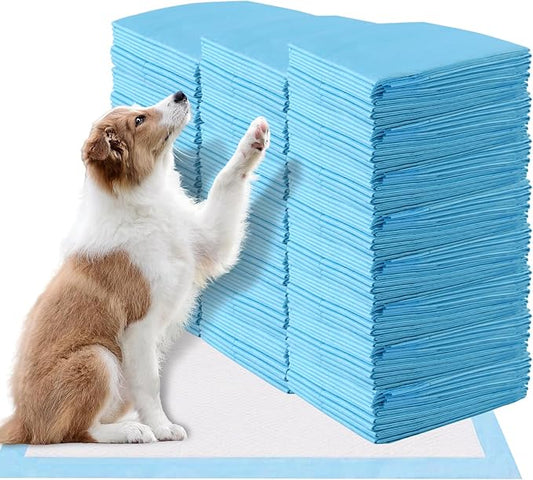 Large Pee Pads for Dogs, 5-Layer Leak-Proof Puppy Pads Multi-Sized Pet Training Pads for Dogs and Cats, Disposable Strong Absorption Pads for Doggie Kittens Rabbits