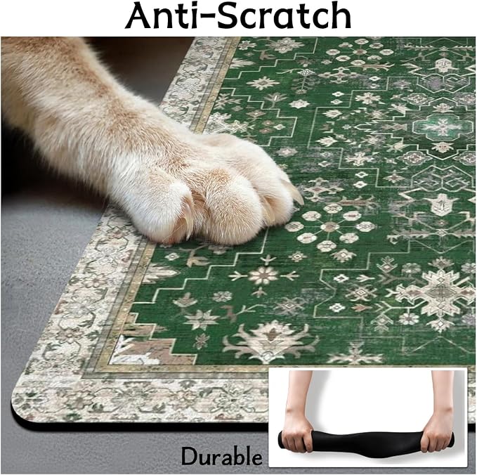 Pet Food Mats for Floor, Absorbent Dog Mat for Food and Water Dispenser Mat, Dog Food Mat Quick Dry Cat Food Mat Pet Supplies