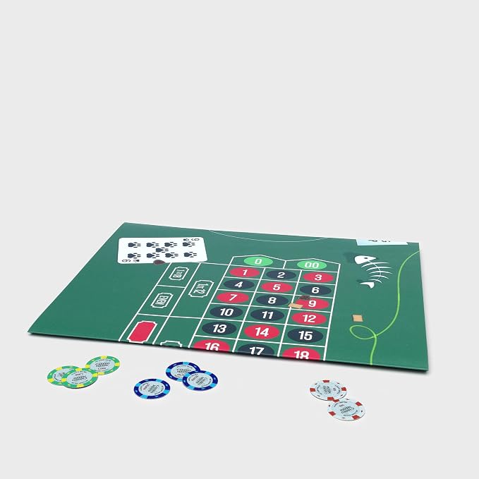 Suck UK - Interactive Cat Toys for Indoor Cats | Moving Spinning Cat Toy | Fun Cats Ball and Puzzle | Gifts for Kittens | Accessories Indoor Play | Stimulant Toy | Exercise Wheel Casino Roulette