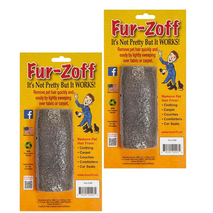 FUR-ZOFF Pet Hair Remover 2pk