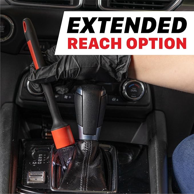 Maxshine Universal Ultra Soft ESS Detailing Brush (Small) – Professional Brush for Interior, Exterior, Leather, Engine Bay, Plastic & Wheels – Ever So Soft Detailing Tool for Car Care