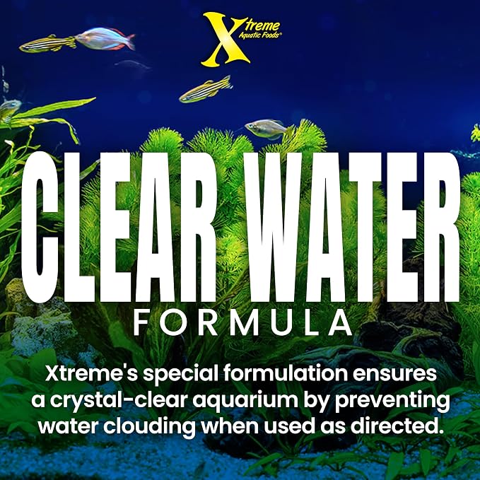 Xtreme Cichlid Peewee 1.5 mm Pellets - Proven Nutrition for Cichlids - Balanced Amino Acids, Boost Immune & Digestive Health, Color & Energy, Max Protein Freshwater Fish Food – USA Farm Grown (20oz)