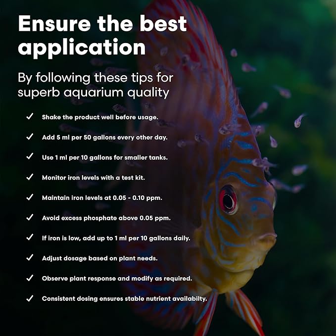 Brightwell Aquatics Florin-Fe Iron Supplement for Planted Aquariums – Dual-Action Iron Source for Plant Growth, Chlorophyll & Vibrant Foliage – Daily Dosing, 20L