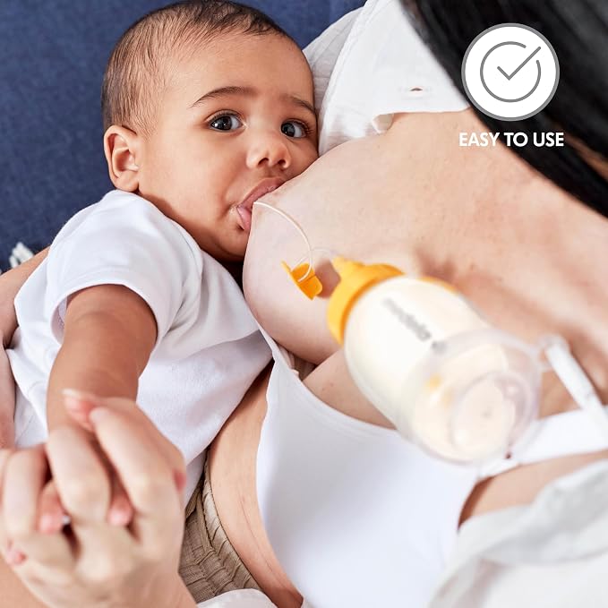 Medela Supplemental Nursing System (SNS), Specialty Nursing Device for Breastfeeding or Chestfeeding, Newly Enhanced Design with Upgraded Materials