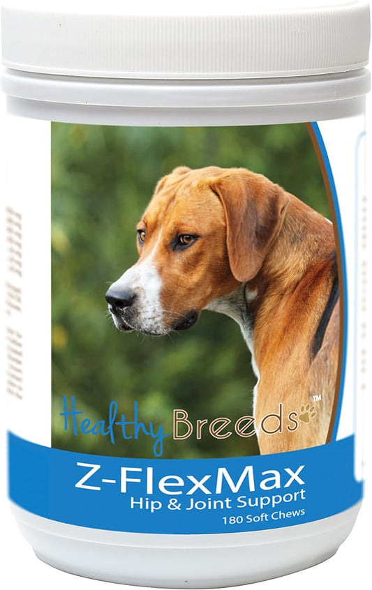 Healthy Breeds English Foxhound Z-Flex Max Dog Hip and Joint Support 180 Count