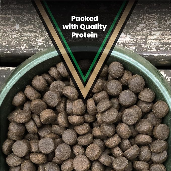 VICTOR Super Premium Dog Food – Performance Dry Dog Food from Beef, Chicken and Pork Meal – 26% Protein for Active Adult Dogs – Includes Glucosamine and Chondroitin for Hip and Joint Health, 40lbs
