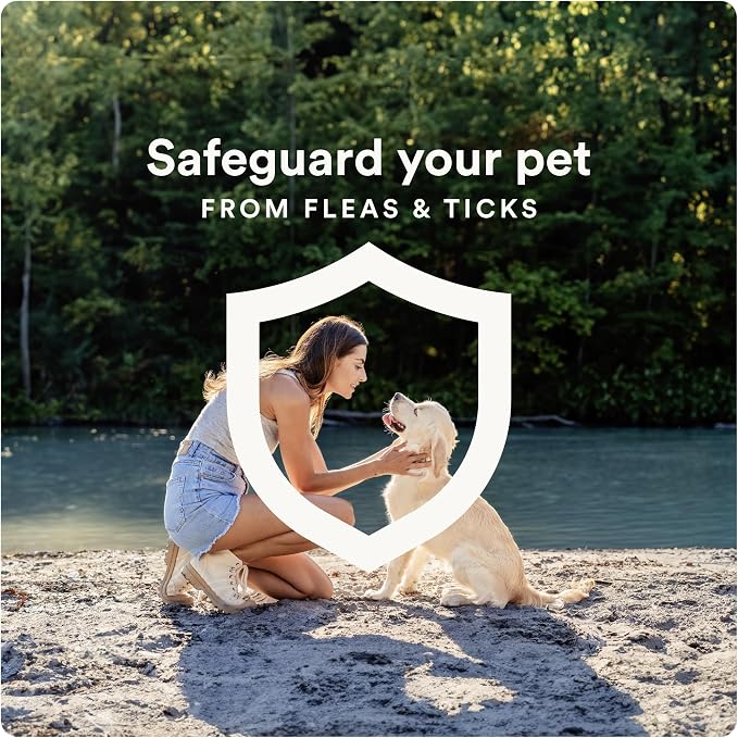 Advecta Ultra Flea and Tick Prevention for Dogs - Medium Dog Flea and Tick Treatment & Control - Mosquito Repellent - Fast Acting Waterproof Topical Drops, 2 Month Supply