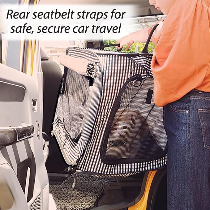 Portable Stress Free Cat Cage/Kennel and Ultralite Pop-up Carrier Bundle