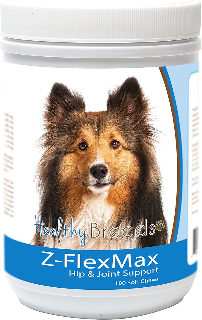 Healthy Breeds Shetland Sheepdog Z-Flex Max Dog Hip and Joint Support 180 Count