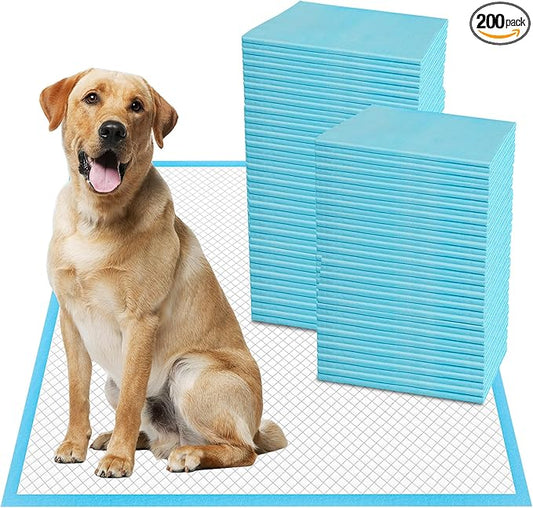Boscute XXL Thicken 6 Layers Heavy Absorbent 30"x36" Pet Training Dog Pee Pads, Extra Large Polymer Leak-Proof Quick Dry Puppy Pee Pads, Disposable Pee Pads for Dogs Cats Rabbit