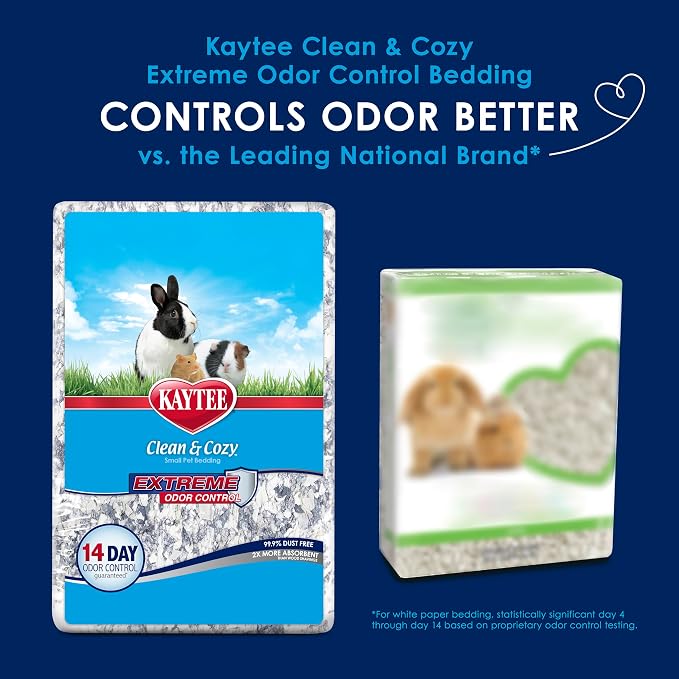 Kaytee Clean & Cozy Extreme Odor Control Bedding 130 Liters