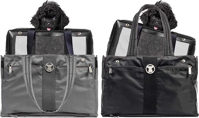 Shell Tote (ONLY for USE Interchangeable Base PET Carrier, Timeless Grey)