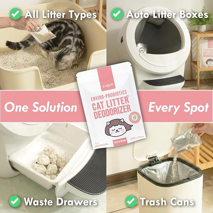 Welcome Home Cat Kit – Attractant Granular Tofu Litter & Deodorizer for Automatic Boxes | Strong Clumping, Odor Control, Easy Cleanup