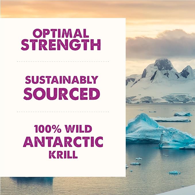Grizzly Wild Antarctic Krill Oil All-Natural Antioxidant Dog Food Supplement, 8 oz