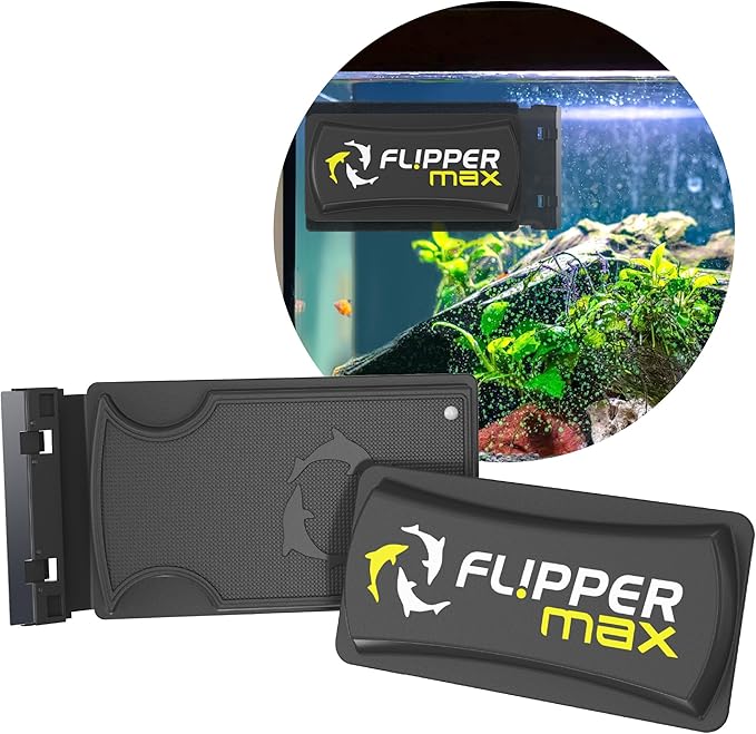 - Flipper Max Aquarium Algae Magnet Cleaner (for Glass or Acrylic Tanks 5/8-1-Inch) …