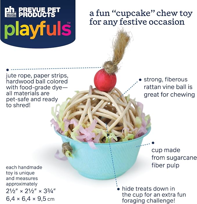 Prevue Pet Products Celebration! Small Animal Mineral Chew Toy Bundle (Pack of 2)
