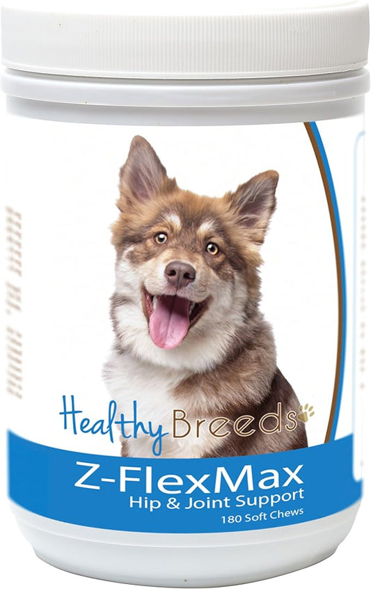 Healthy Breeds Finnish Lapphund Z-Flex Max Dog Hip and Joint Support 180 Count