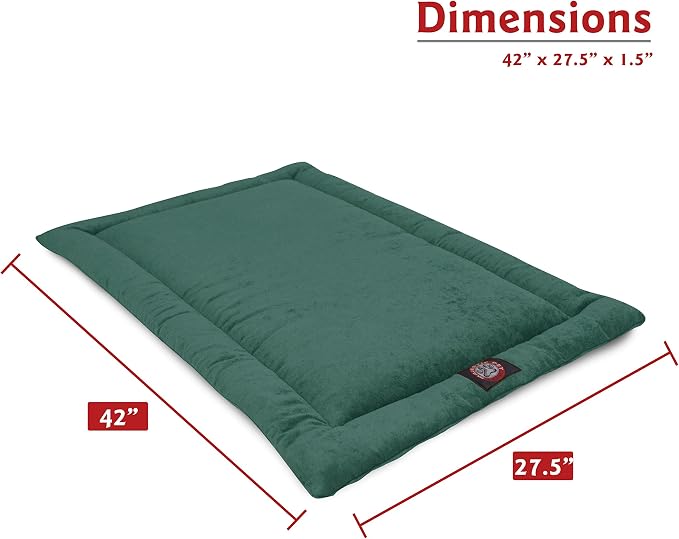 Majestic Pet 720570930131 Villa Crate Dog Bed Mat, Marine, 42"