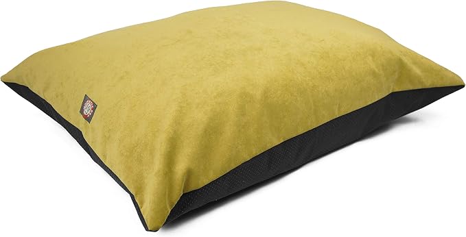 Majestic Pet Villa Apple Large Rectangle Comfy Dog Crate Bed - Washable, Non Slip, Super Value Pillow - Dog Kennel Bed for Sleeping - Large Breed, 46 x 35 Inch